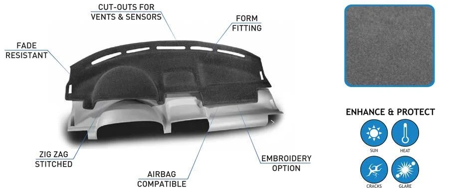 DO YOU HAVE A FRONT DASH COVER  & REAR DECK COVER FOR MY 2014 CADILLAC ATS SEDAN