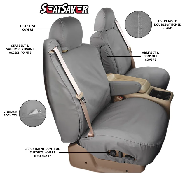 Covercraft Polyester Waterproof SeatSaver Seat Covers Questions & Answers