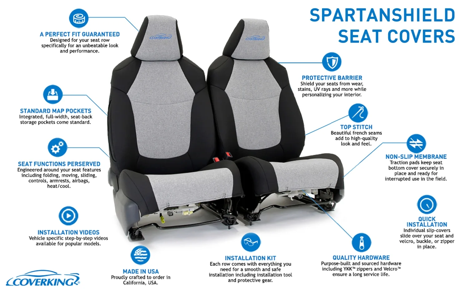 Are spartanshield seat covers ok for heated seats